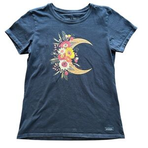 Life is Good Floral Harvest Moon Women’s Crusher Tee